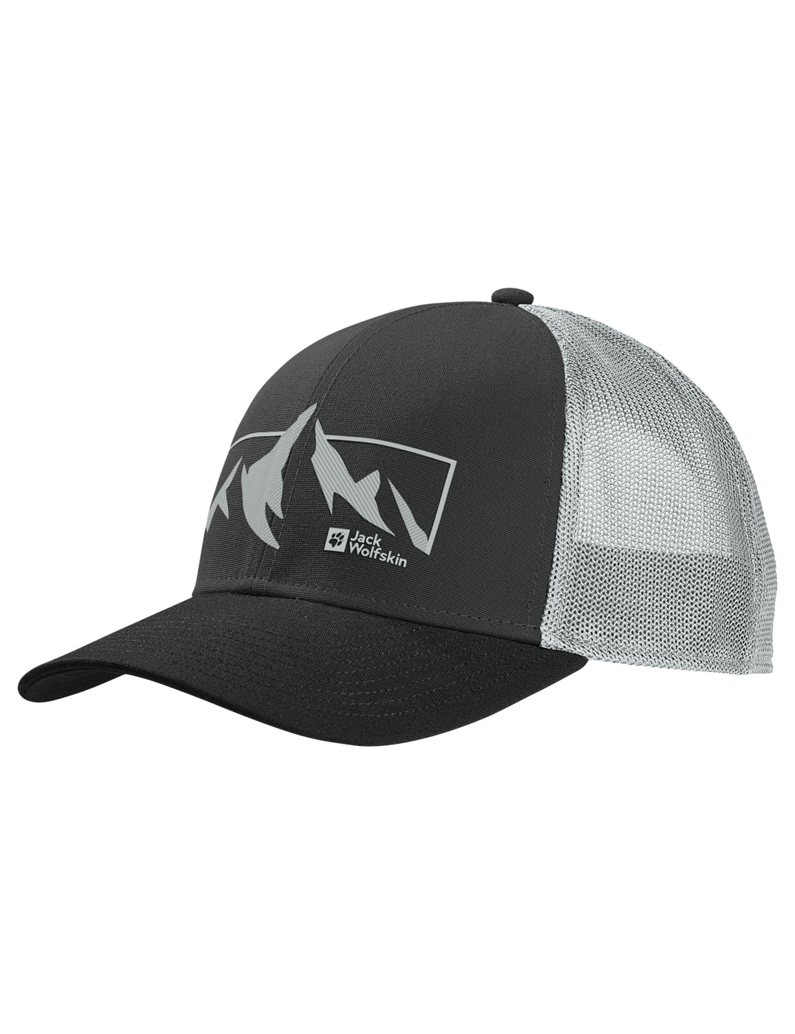 jack-wolfskin-brand-cap-unisex-baseballkappe-im-trucker-stil-mit-biobaumwolle-me image 1