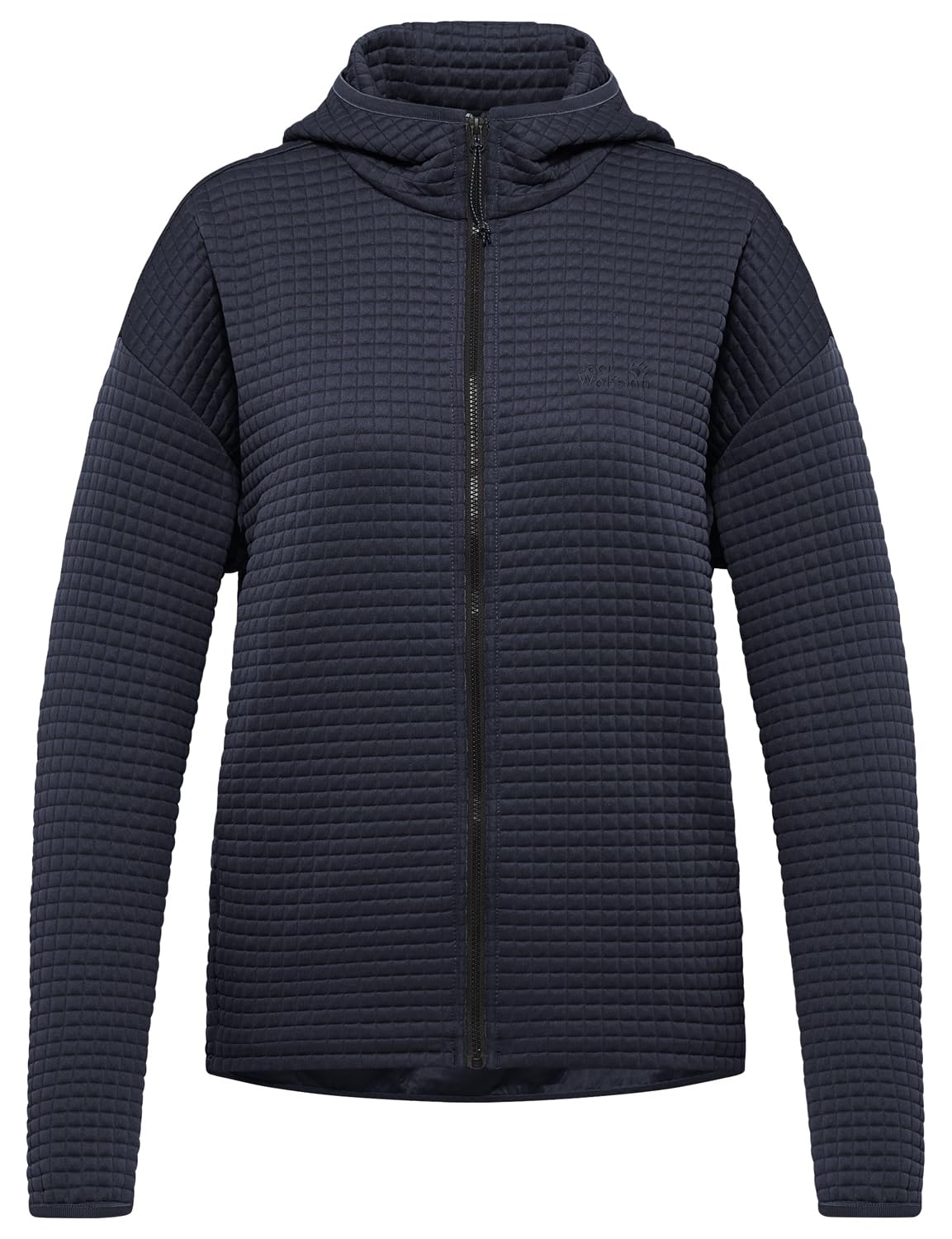 jack-wolfskin-mogari-hooded-fz-w-damen-fleecejacke-mit-kapuze-waffelfleece-vollr image 4