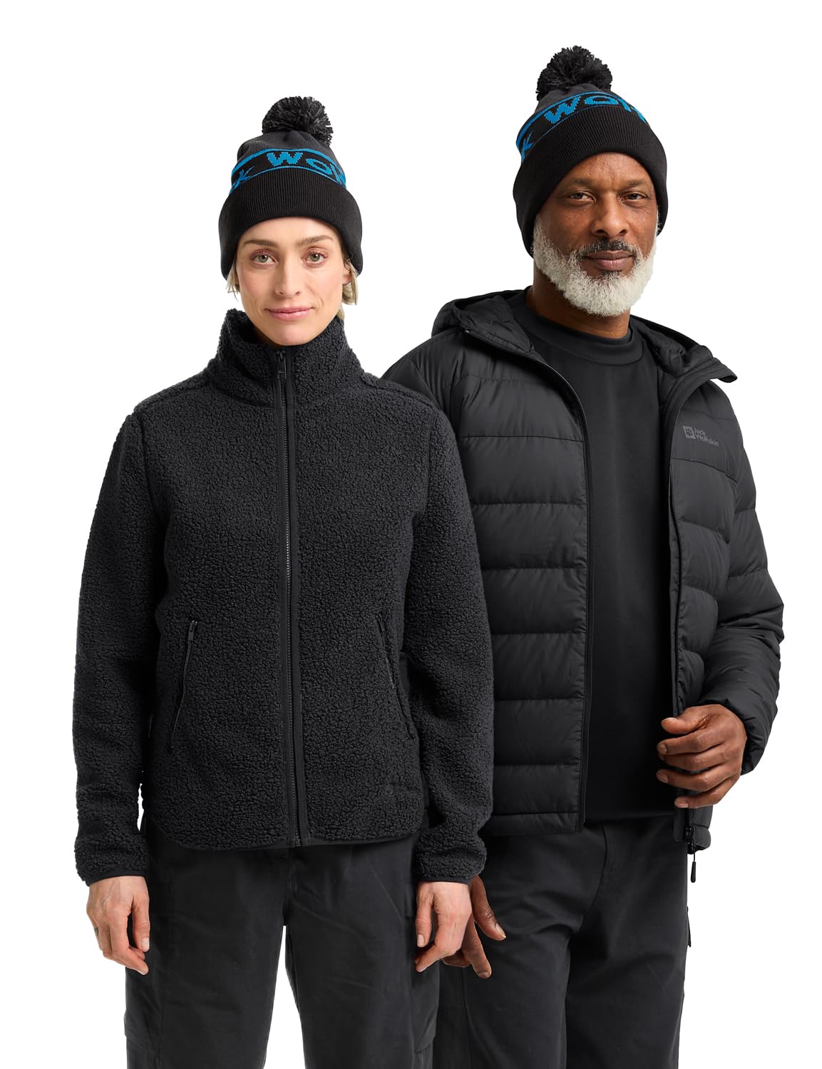 jack-wolfskin-jack-beanie-unisex-strickm-tze-mit-bommel-und-schriftzug image 3