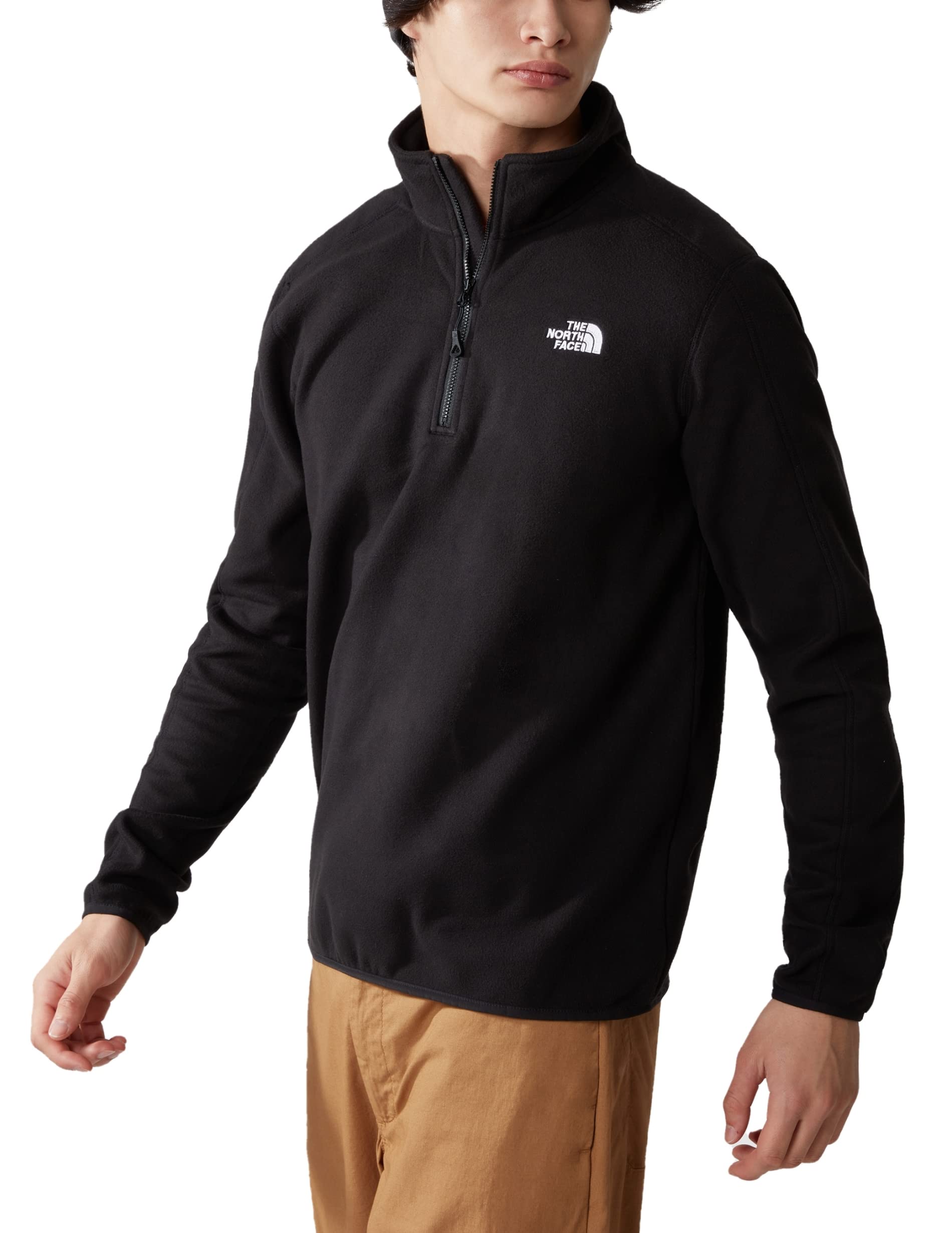 the-north-face-resolve-fleecepulli-herren-recyceltes-fleece-mit-viertelrei-versc image 1