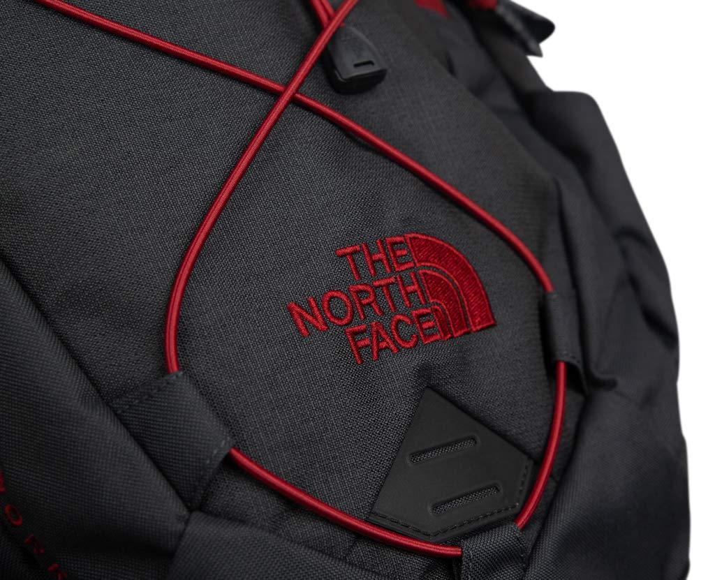 the-north-face-groundwork-rucksack-dark-grey-heather-cardinal-red-robuster-allta image 6