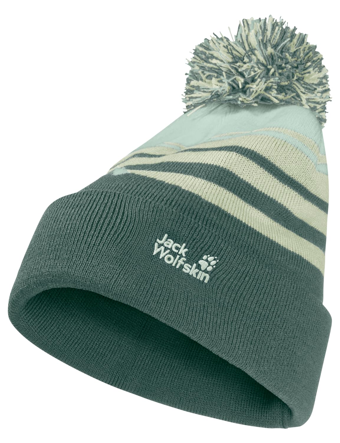 jack-wolfskin-stripy-pompom-beanie-k-kinder-strickm-tze-mit-berg-streifendesign- image 7