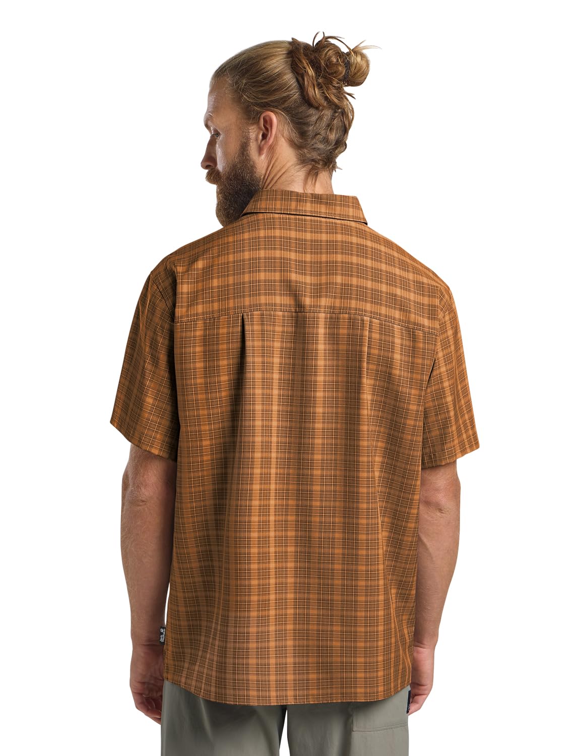 jack-wolfskin-meseta-shirt-herren-kurzarmhemd-mit-brusttaschen-und-karomuster-te image 2