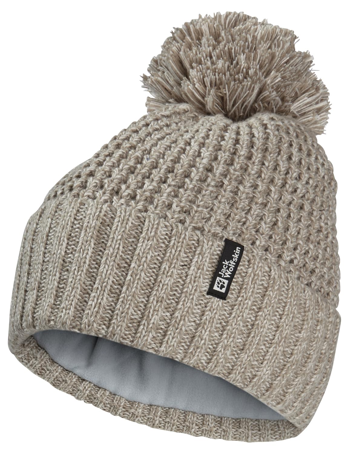 jack-wolfskin-medley-knit-beanie-unisex-strickm-tze-mit-zopfmuster-fleecefutter- image 6