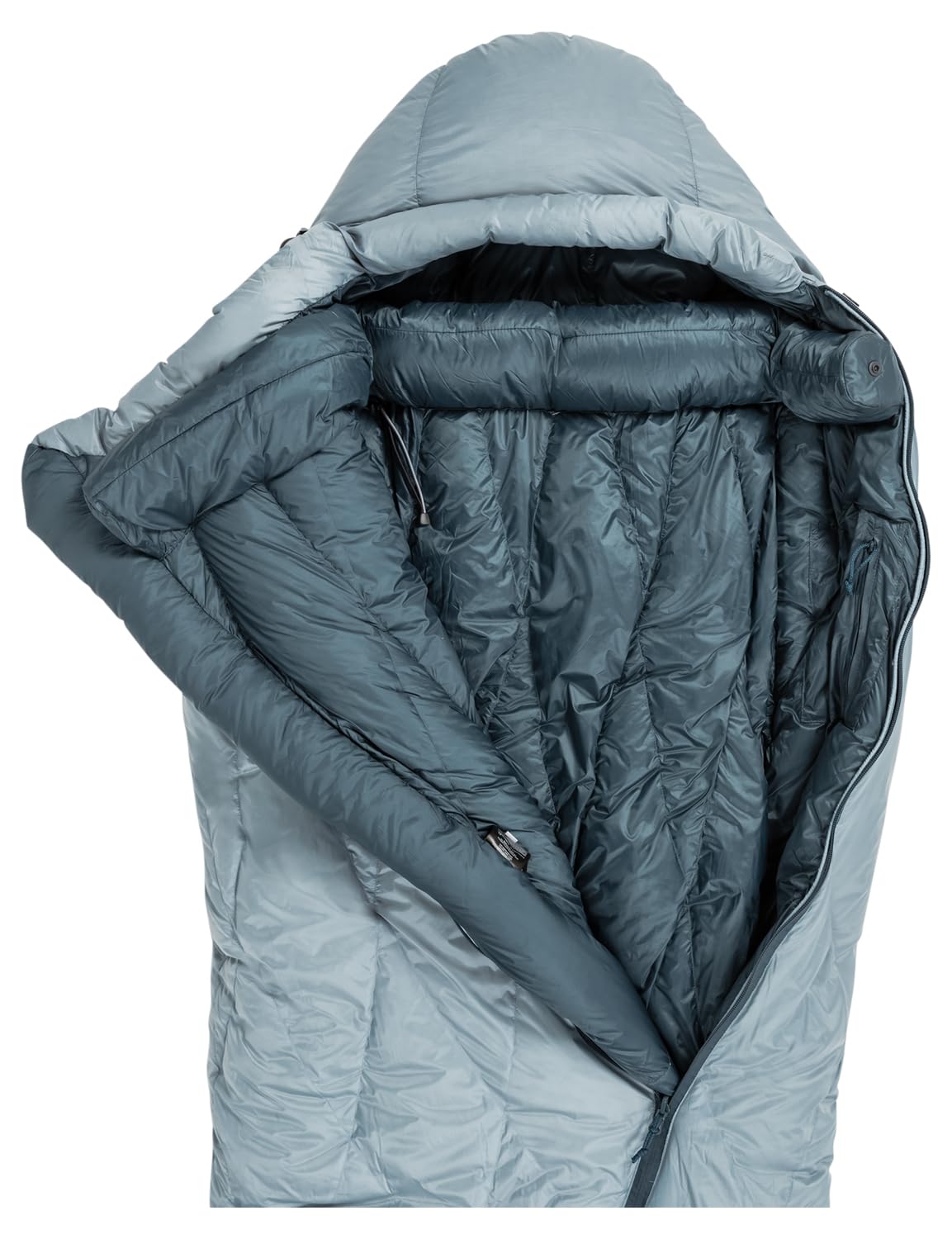 jack-wolfskin-wolftrail-down-7-mumienschlafsack-180-cm-daunenschlafsack-mit-face image 4