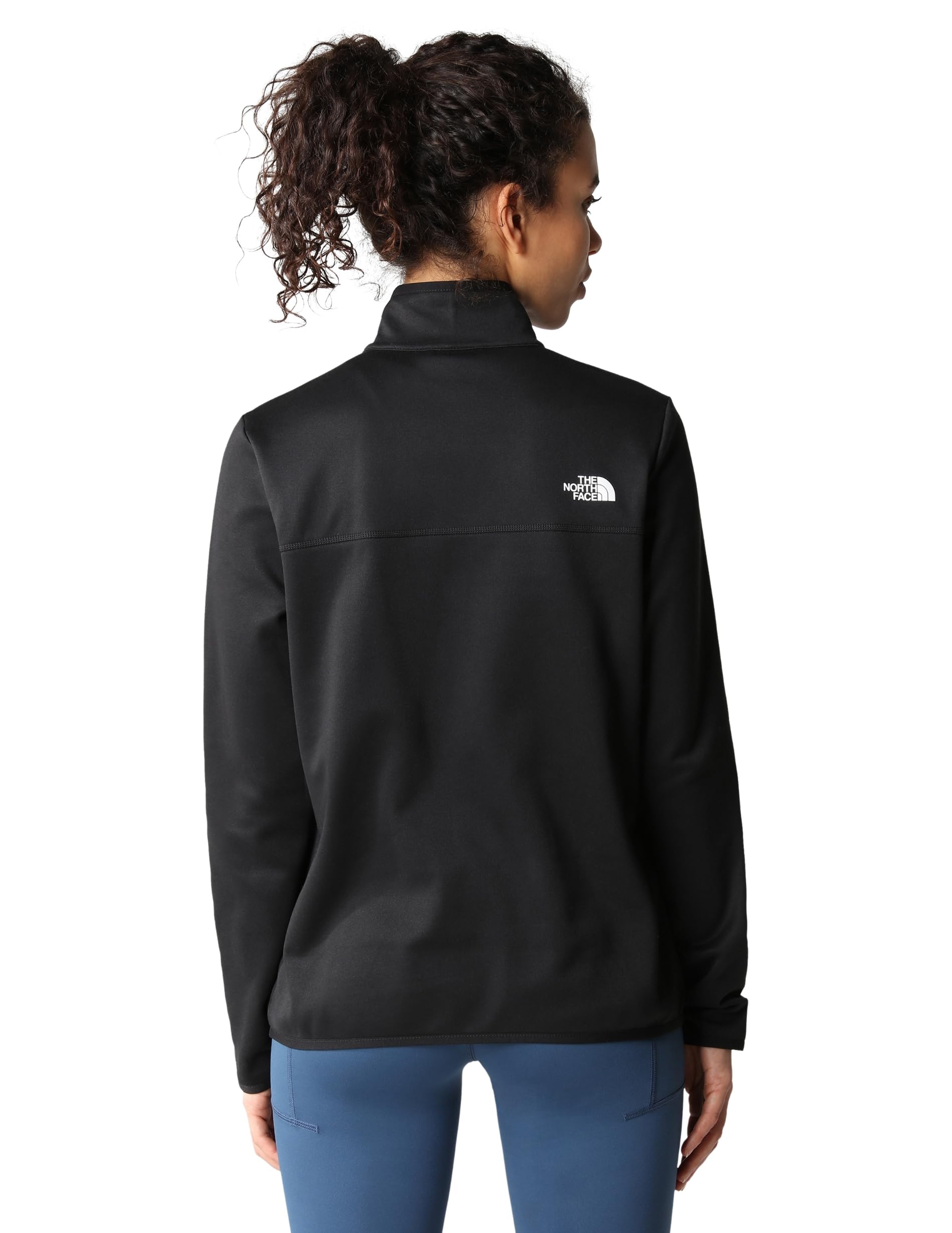 the-north-face-canyonlands-full-zip-fleecejacke-damen-slim-fit-teddyfleece-mit-d image 2