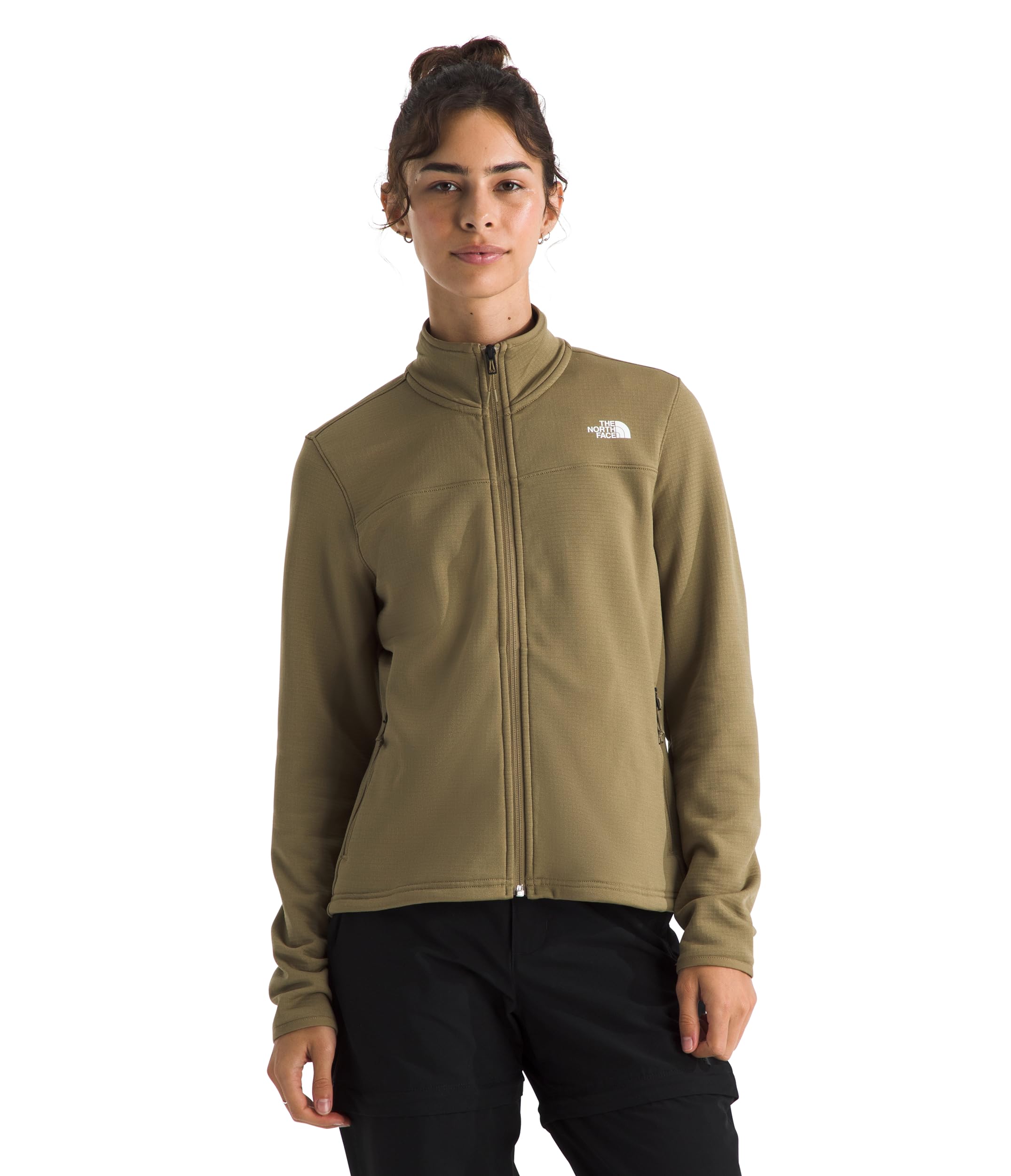 the-north-face-cedar-trail-grid-fleece-jacket-damen-fleecejacke-recyceltes-polye image 8