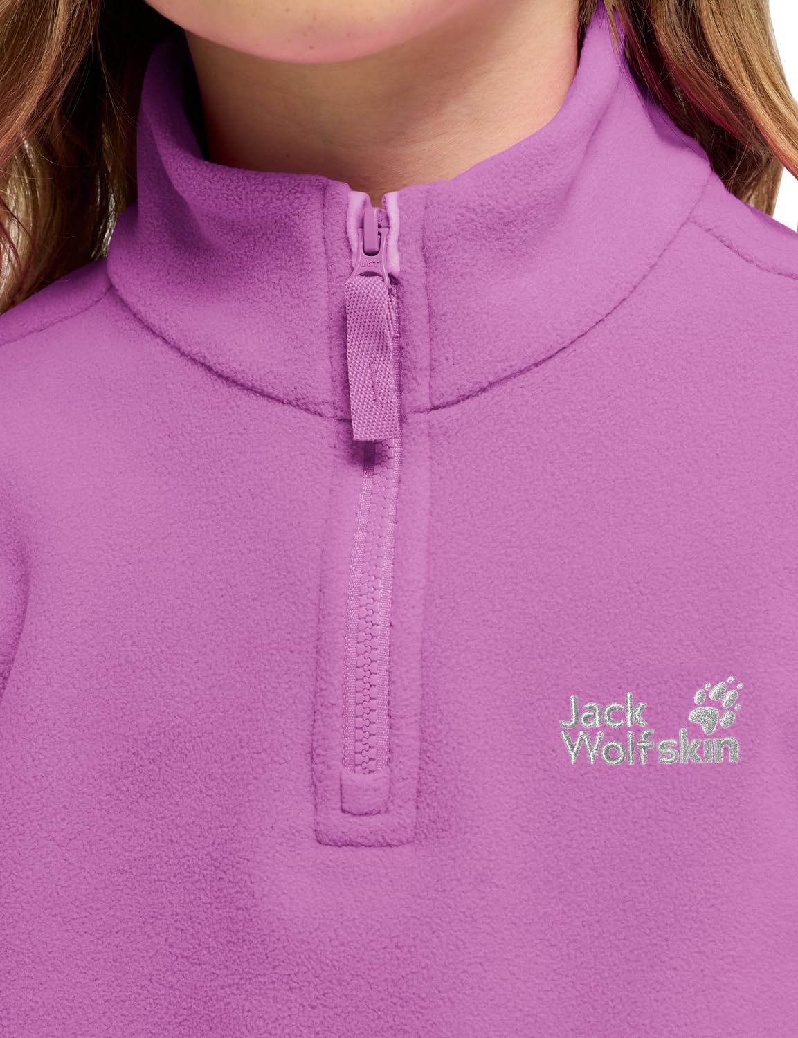 jack-wolfskin-taunus-100-hz-k-m-dchen-fleecepullover-kids-midlayer-mit-halbem-re image 6
