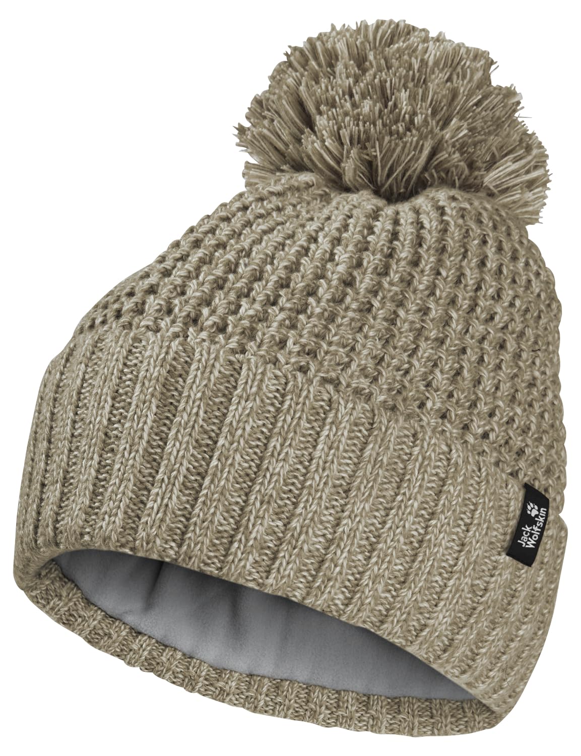 jack-wolfskin-medley-knit-beanie-unisex-strickm-tze-mit-zopfmuster-fleecefutter- image 7