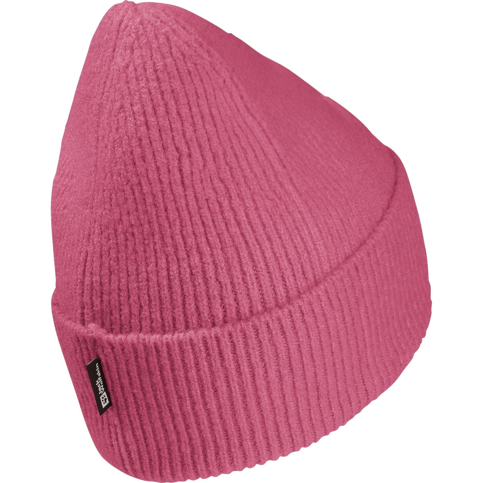 jack-wolfskin-fuzzy-beanie-weiche-strickm-tze-aus-garnmischung-bubblegum-gr-e-m image 2
