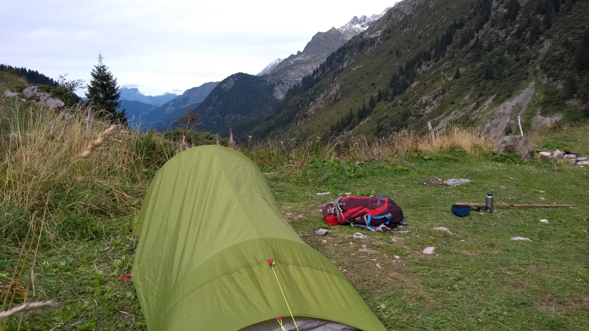 Perfektes Solo-Trekking-Zelt