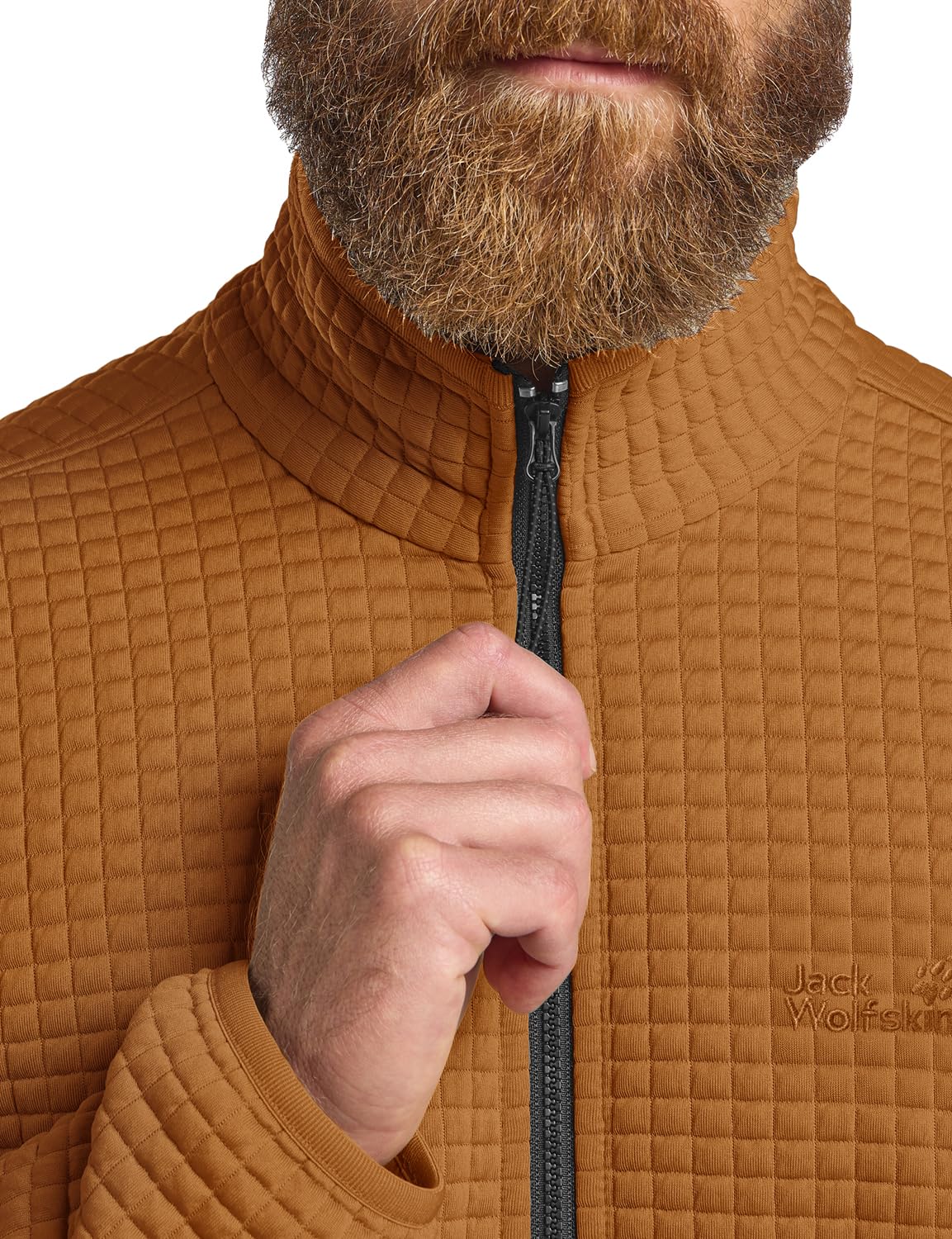 jack-wolfskin-mogari-fz-m-herren-fleecejacke-mit-waffelfleece-stretchkomfort-und image 3