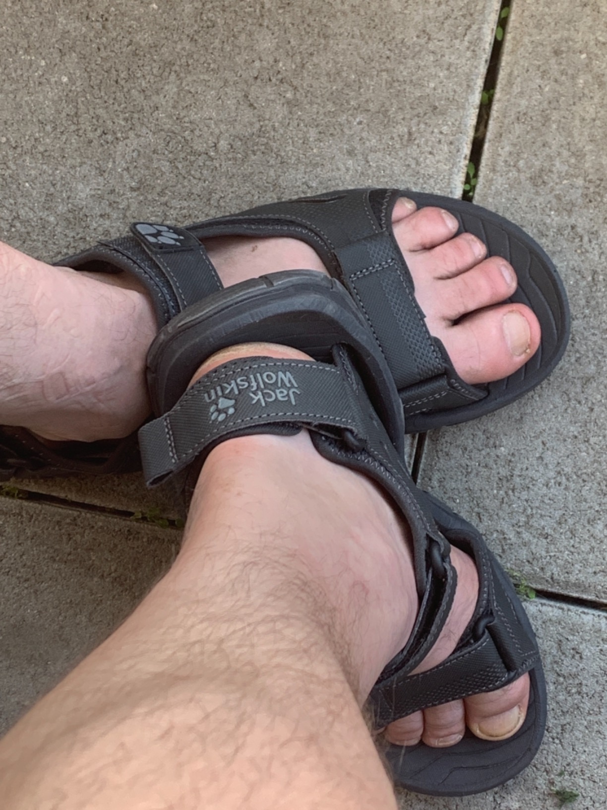 Perfekte Sommersandale