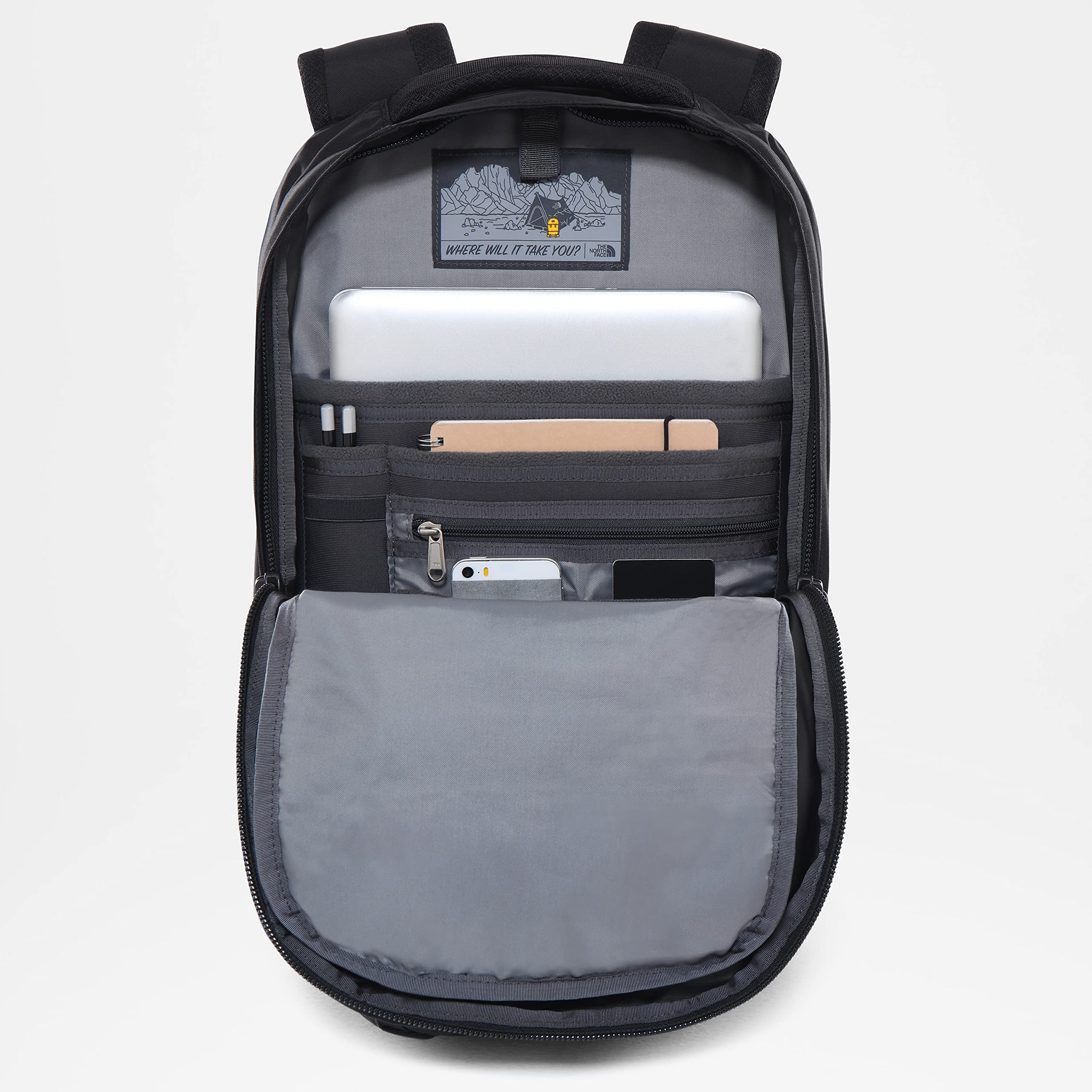 the-north-face-fall-line-backpack-reflektierender-rucksack-mit-fleecegef-ttertem image 4