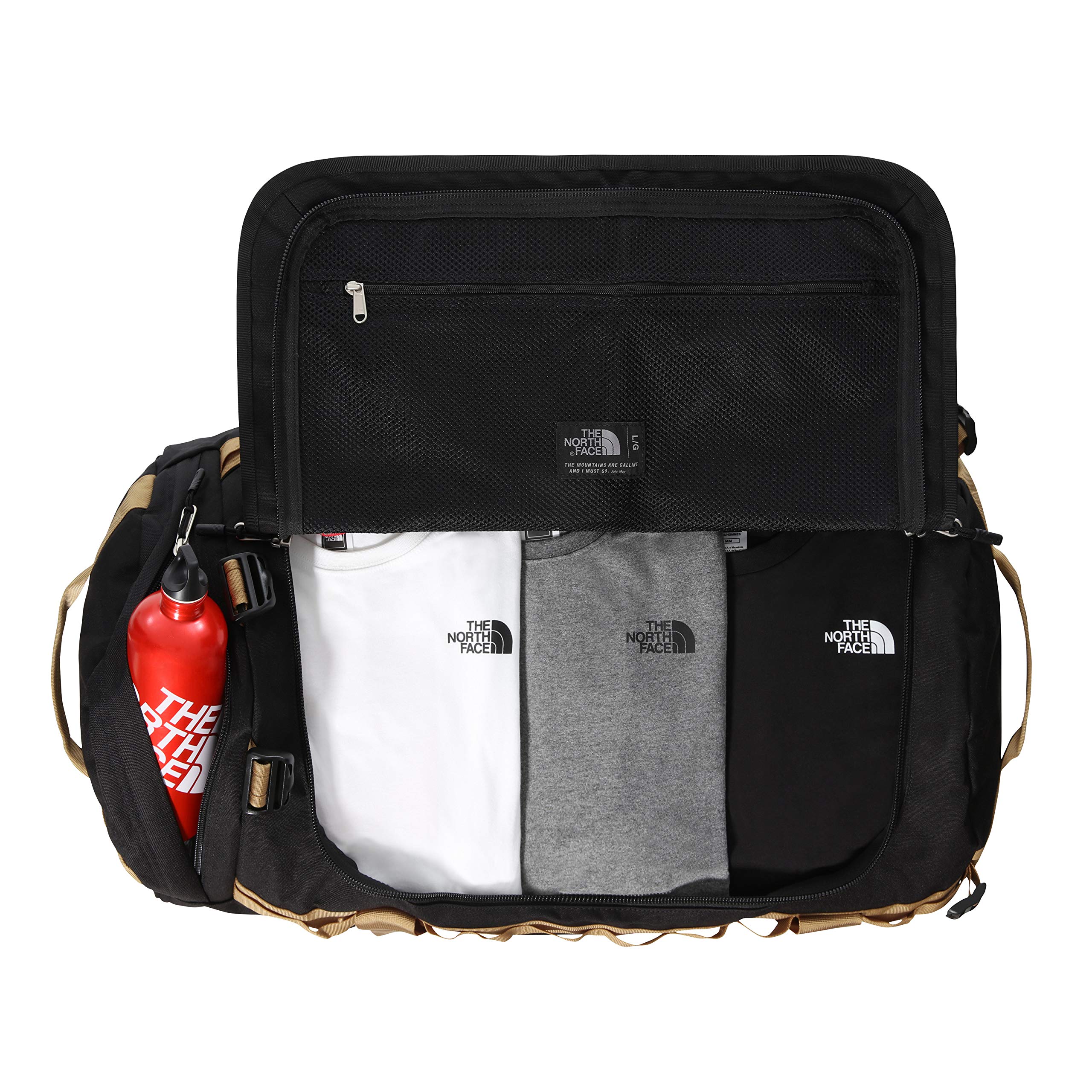 the-north-face-gilman-duffel-bag-l-reisetasche-schwarz-british-khaki-robust-viel image 2